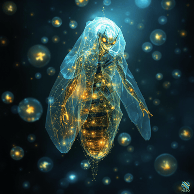 AI-generated artwork #1261 — N33Q AI art gallery