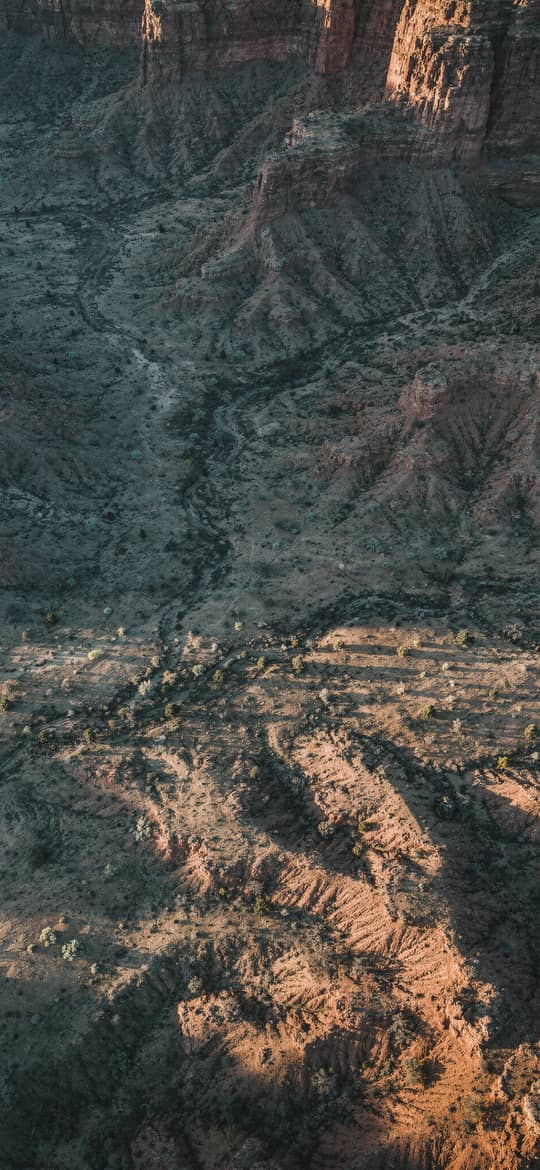 Aerial View of Red Rock Canyon