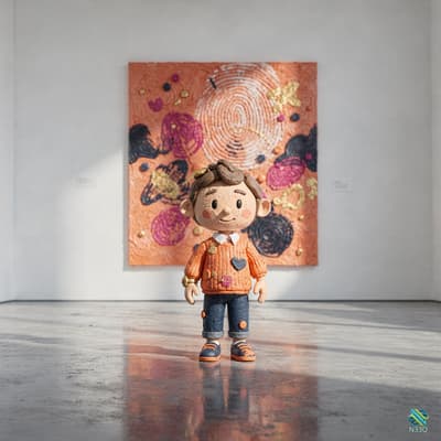 AI-generated artwork #1491 — N33Q AI art gallery