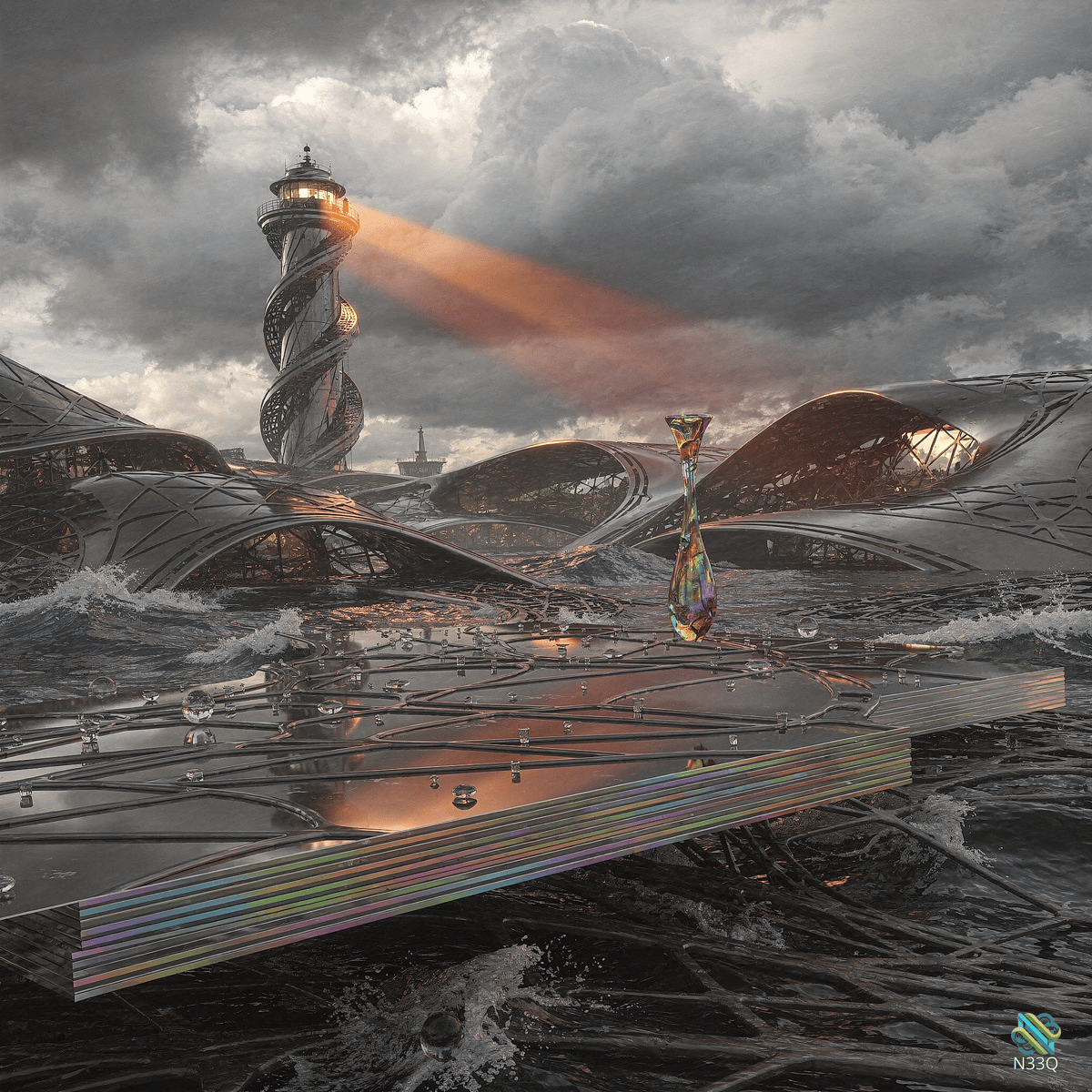 AI-generated artwork #2127 — N33Q AI art gallery