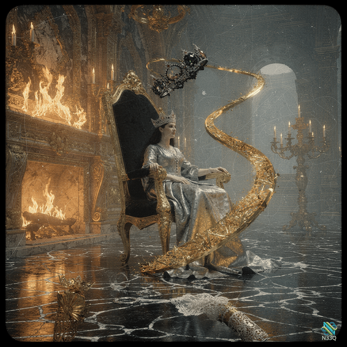 AI-generated artwork #2068 — N33Q AI art gallery