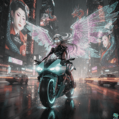 AI-generated artwork #1385 — N33Q AI art gallery