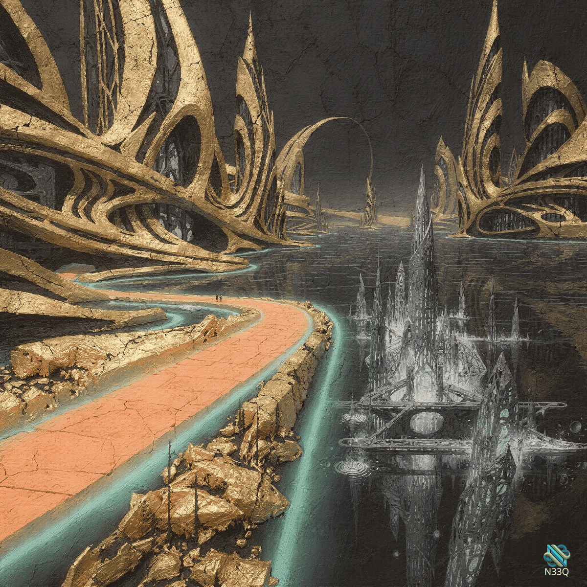 AI-generated artwork #2065 — N33Q AI art gallery