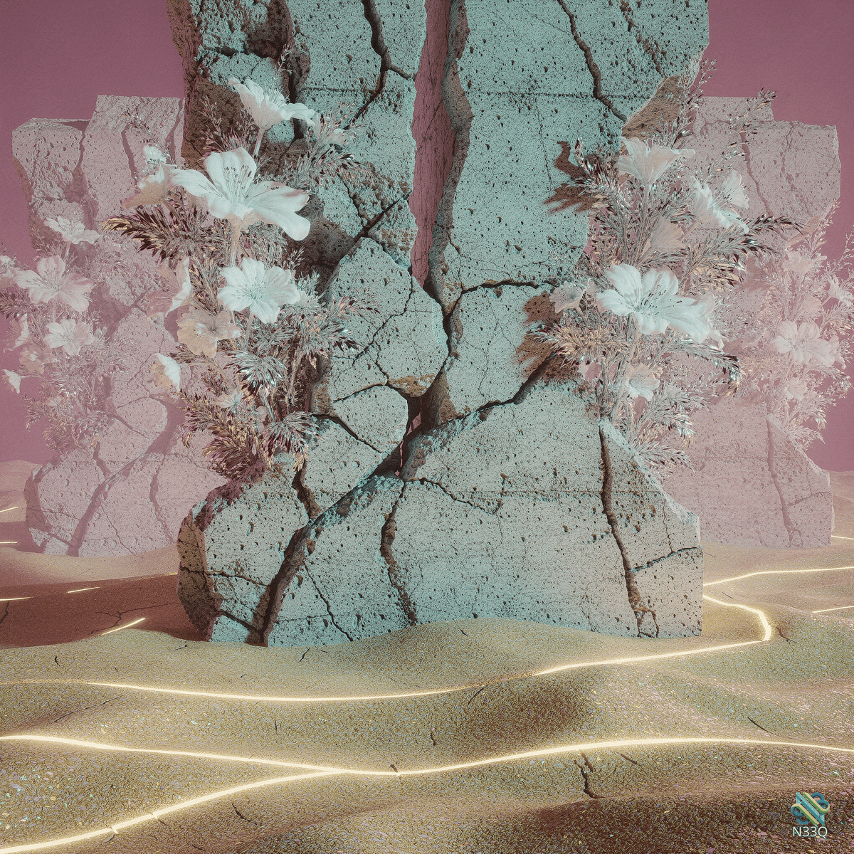 AI-generated artwork #1975 — N33Q AI art gallery
