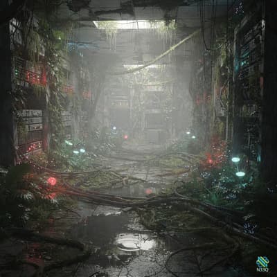 AI-generated artwork #1404 — N33Q AI art gallery