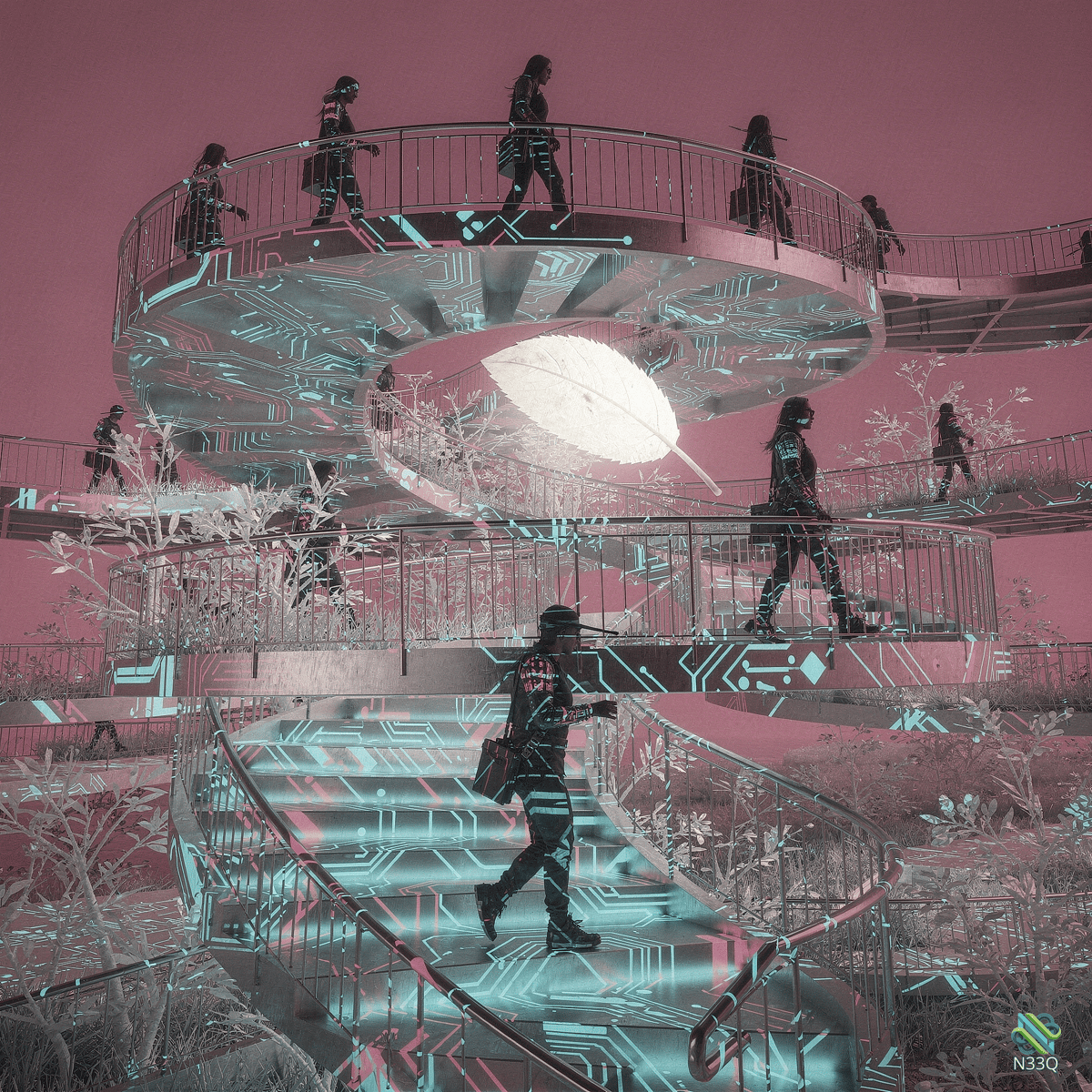 AI-generated artwork #1952 — N33Q AI art gallery